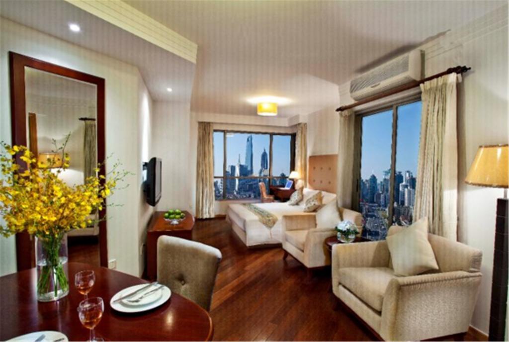 Acme Riverside Serviced Apartment Шанхай Экстерьер фото